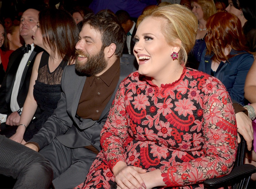 Adele, Simon Konecki, 2013 Grammys
